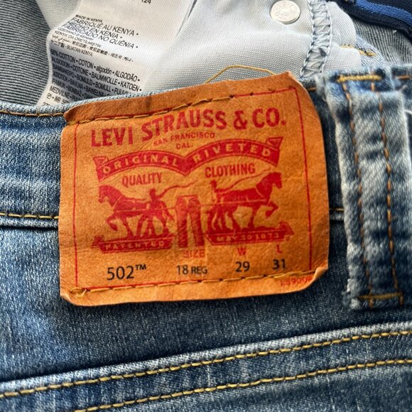 Boys Size 18 502 Levi's - Picture 3 of 4